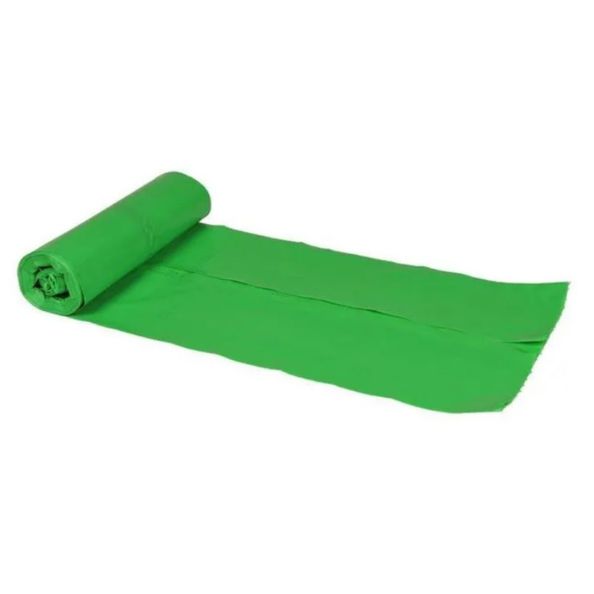 Afvalzak groen 58x100cm T23 25x20st
