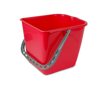 Wecoline mopemmer 25 liter rood voor mopwagen