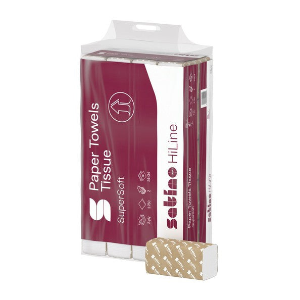 Satino PT2 handdoekje interfold 2L 20.6x32cm a3000