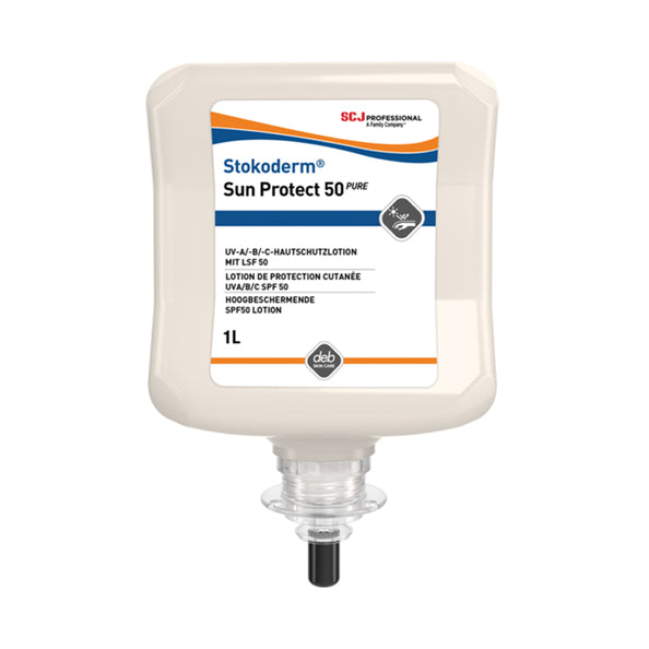 Deb stokoderm sun protect 50 pure 1ltr.