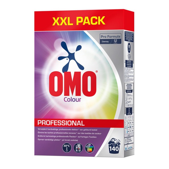 Omo colour proffessional 140 wasbeurten 7kg.