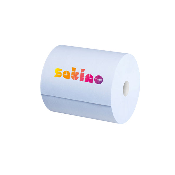 Satino comfort poetsrol blauw 3lgs 350m.
