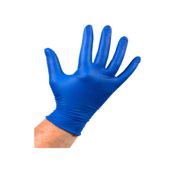 Comfort Handschoen latex blauw ongepoederd XL a100