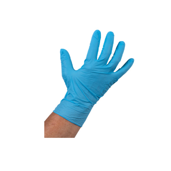 Comfort Handschoen nitril blauw ongepoederd M a100