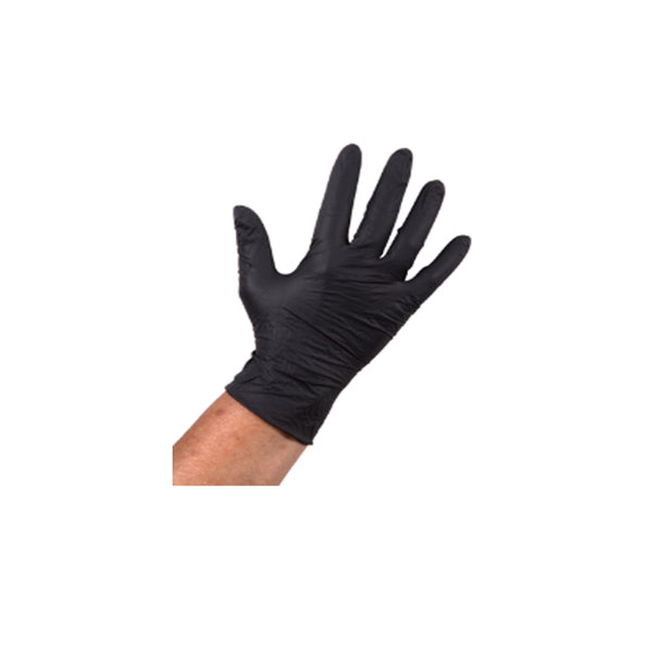 Comfort Handschoen nitril zwart ongepoederd S a100