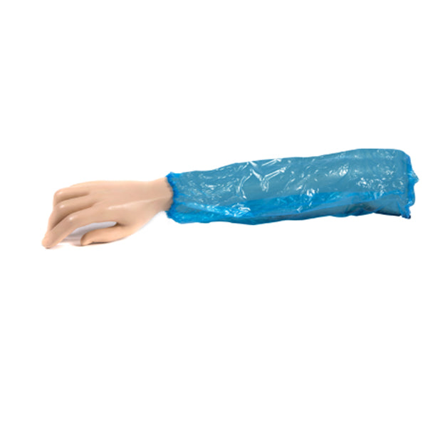 Comfort PE mouwovertrek 20x40 cm 20 my blauw a2000