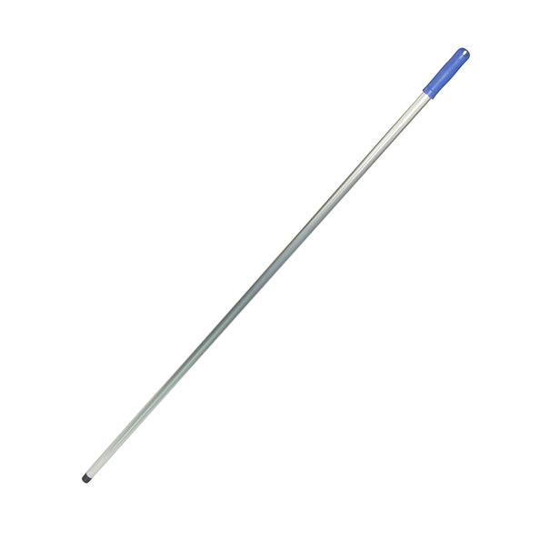 Steel aluminium 140cm blauw/rood schroefdraad