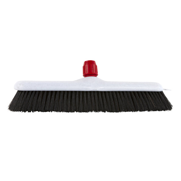 Zaalveger haar kunststof 50 cm met steelhouder