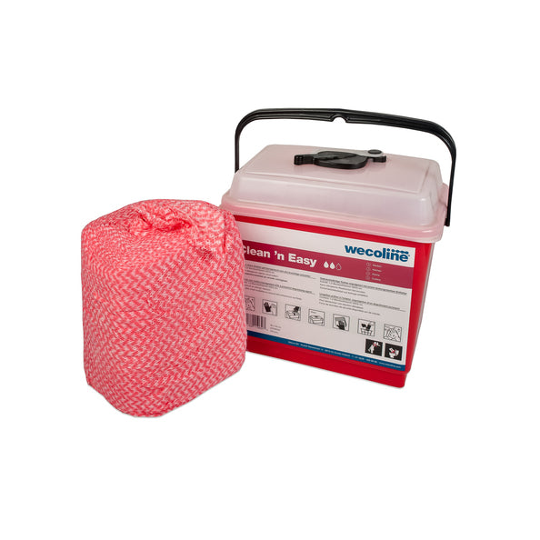 Wecoline Weco clean 'n easy sanitairdoeken in emmer a150