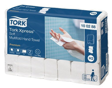 Tork xpress multifold handdoek 2lgs H2 wit a2310