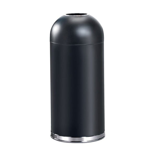 Afvalbak open top zwart 55 liter