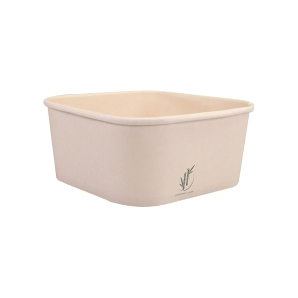 Depa saladebak bamboepapier 1.25ltr. a25