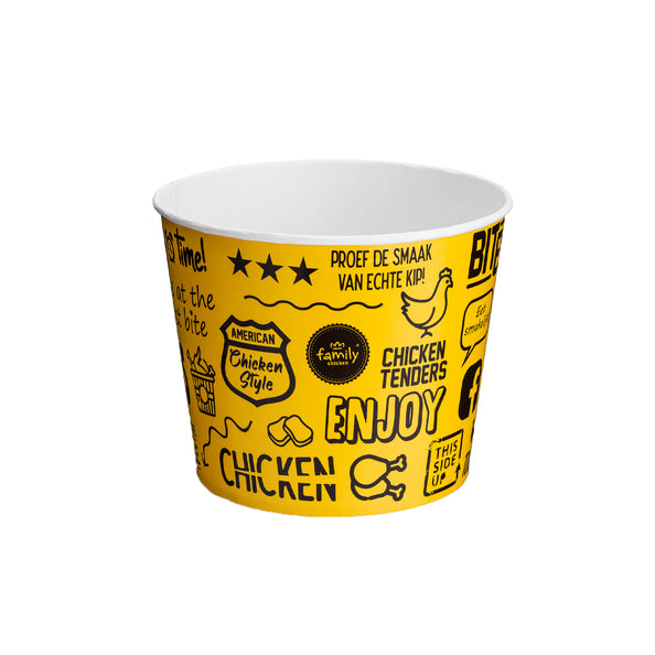 F.C. kipbucket + deksel 2.4ltr a180
