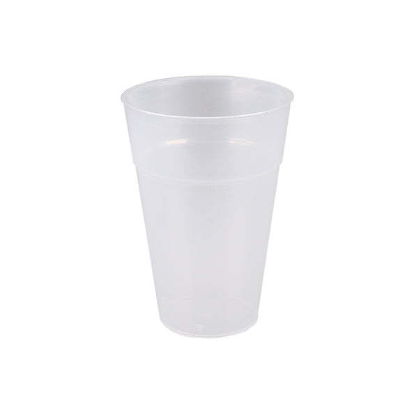 Plastic bierglas reusable 250ml./350ml. a25