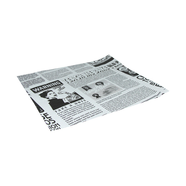 Vetvrij papier 33x30cm. krant a2000