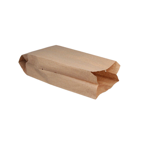 Snackzak kraft nr. 27 (1 pond) geperforeerd 10kg.