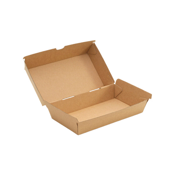 Loempia box IP10 kraft 20.5x11x8cm. a200
