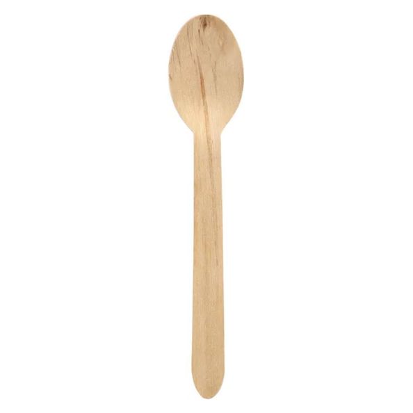 Lepel hout 16cm. a250