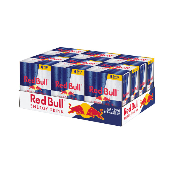 Red Bull blik 250ml. 4-pack a6