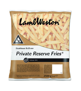 LambWeston private reserve fries steakhouse 9 x 18 mm 2.5kg