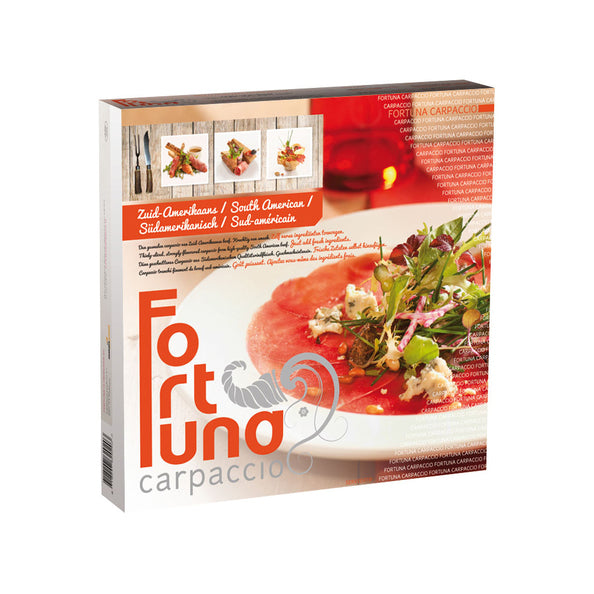 Fortuna carpaccio beef Zuid-Amerikaans 80 gr