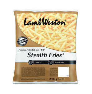 LambWeston stealth fries 9 x 9 mm 2.5 kg