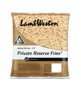 LambWeston private reserve fries 6 x 6 mm 2.5 kg
