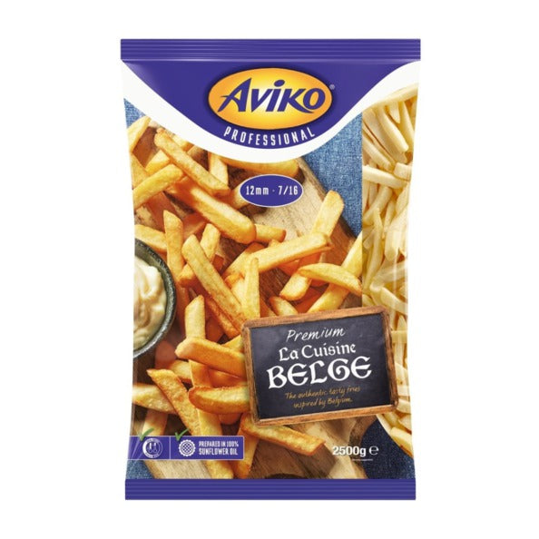 Aviko la cuisine belge frites 2.5 kg - 12 mm