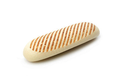 Pastridor panini met grilstrepen 21cm 65x110gr