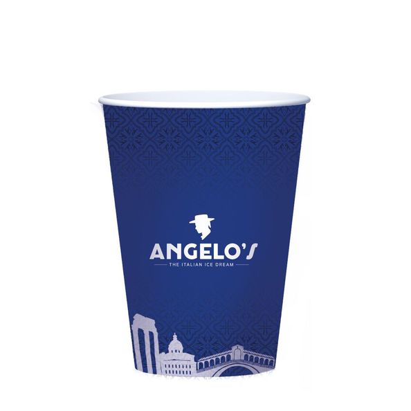 Angelo's shake-/ijsbeker medium 400ml. a50