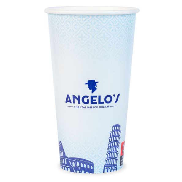 Angelo's shake-/ijsbeker large 500ml. a50