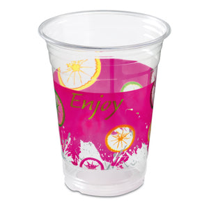 Depa Milkshakebeker pet enjoy 400ml. a50